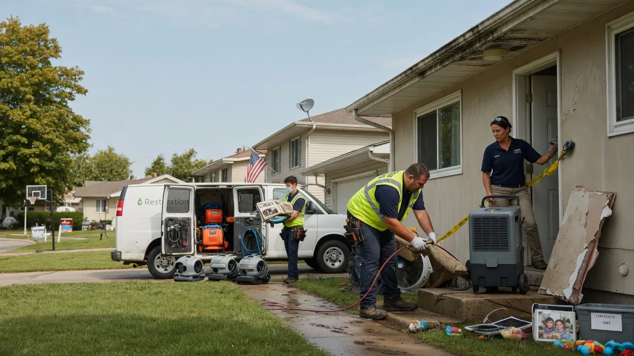 Water Damage Restoration in Washington, IA near me